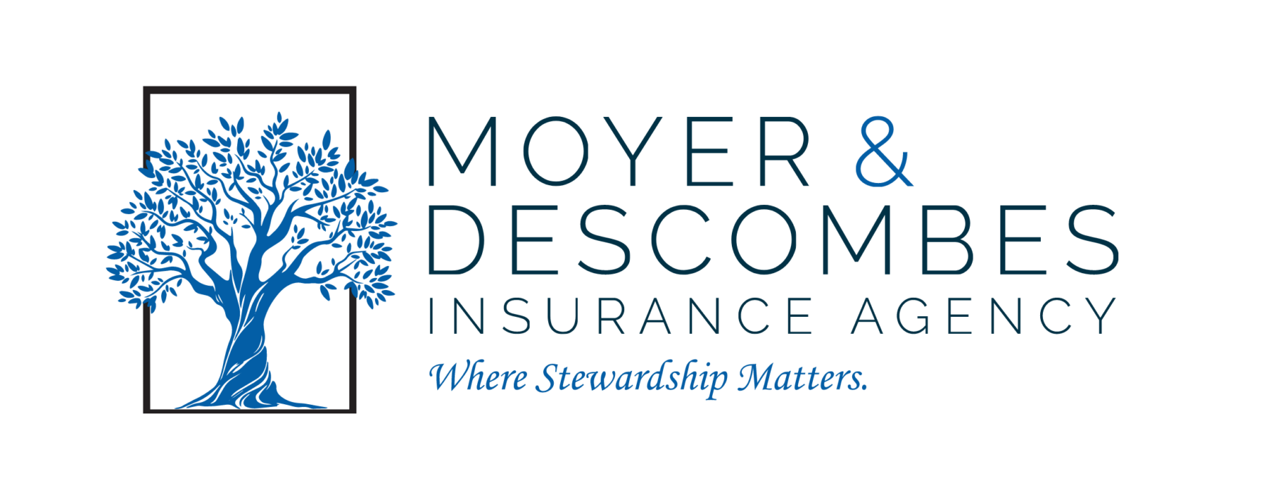 Moyer Descombes Logo - White Splash 3
