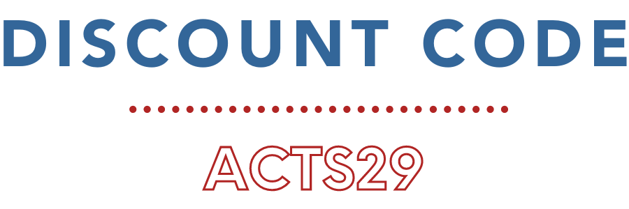 ACTS29 - Discount Codes